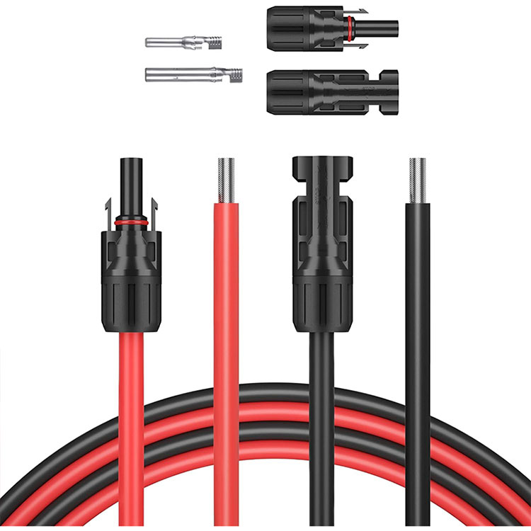 Tela e panelit diellor 5 këmbë 10AWG (6 mm2).